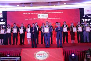 Phương Trang được vinh danh Top 10 Công ty Vận tải - Logistics uy tín 2018