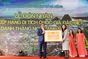 Danh thắng Ngũ Hành Sơn được công nhận Di tích Quốc gia đặc biệt