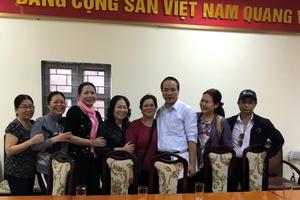 Đoàn công dân Thủ Thiêm đã trở về địa phương