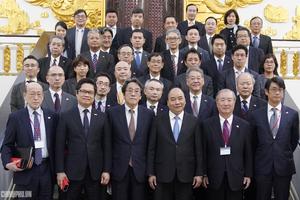 Thủ tướng tiếp Chủ tịch Ủy ban Hợp tác kinh tế Nhật Bản-Mekong