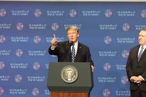 Tổng thống Trump: Khi rời hội nghị với Chủ tịch Kim, bầu không khí “rất tốt, rất thân thiện"