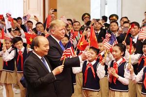 Tổng thống Donald Trump hội kiến Thủ tướng Nguyễn Xuân Phúc