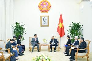 Thủ tướng tiếp Đại sứ Hàn Quốc