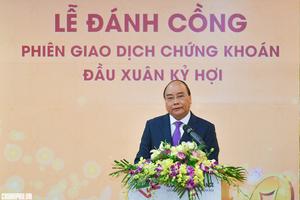 Thủ tướng khai trương phiên giao dịch chứng khoán đầu Xuân