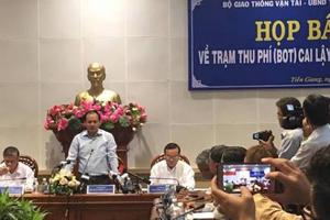 Giảm giá cho tất cả phương tiện, BOT Cai Lậy sẽ thu lại trong tháng 3