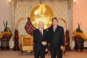 Quan hệ Việt Nam-Lào ngày càng được củng cố, phát triển