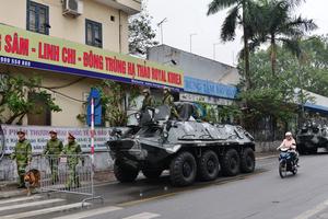 Lực lượng vũ trang Thủ đô bảo đảm an toàn cho hội nghị Mỹ-Triều