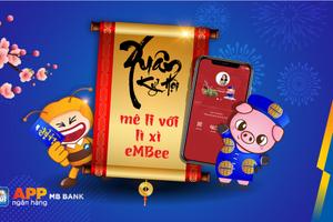 Lì xì online thời 4.0 trên App Ngân hàng MBBank