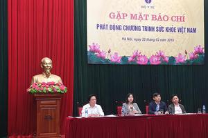 Bộ Y tế mời ông Park Hang Seo làm đại sứ thiện chí chương trình sức khỏe Việt Nam