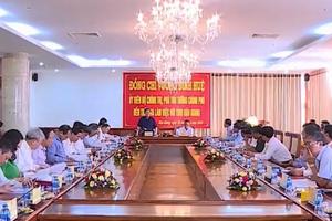 Phó Thủ tướng Vương Đình Huệ làm việc tại Hậu Giang