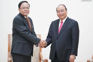 Thủ tướng tiếp Bộ trưởng hợp tác Quốc tế Myanmar