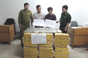 Bắt hai đối tượng vận chuyển 600 ngàn viên  ma tuý và 36 bánh heroin