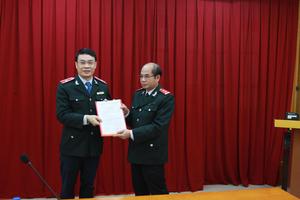 Công bố quyết định bổ nhiệm cán bộ cấp phòng