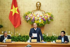 Thủ tướng chủ trì phiên họp Chính phủ chuyên đề xây dựng pháp luật