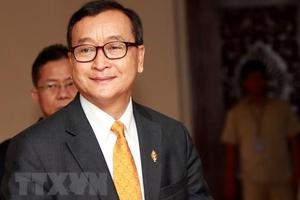 Tòa án Campuchia gửi trát bắt giữ quyền Chủ tịch CNRP Sam Rainsy