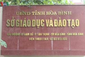 Bộ GD-ĐT lên tiếng về kết luận điều tra gian lận thi cử tại Hòa Bình