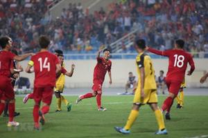 Thắng đậm U23 Brunei 6-0, U23 Việt Nam chiếm ngôi đầu bảng
