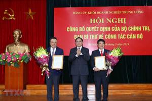 Công bố quyết định về nhân sự của Đảng bộ Khối Doanh nghiệp TW