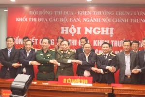 Đẩy mạnh phong trào thi đua, bám sát mục tiêu thi đua đề ra của từng ngành