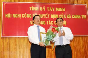 Ông Phạm Viết Thanh được điều động làm Bí thư Tỉnh ủy Tây Ninh