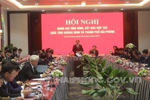 Hợp tác với tỉnh Quảng Ninh phát triển vùng kinh tế trọng điểm phía Bắc