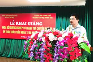 Gần 400 học viên được bồi dưỡng nghiệp vụ về an toàn thực phẩm