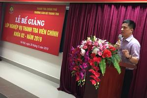 Bế giảng lớp thanh tra viên chính K2