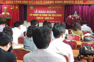 Khai giảng lớp thanh tra viên chính K2/2019