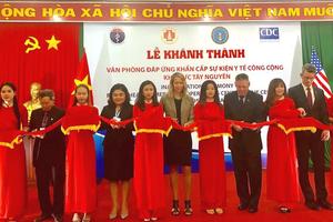 Khánh thành Văn phòng Đáp ứng khẩn cấp sự kiện y tế công cộng khu vực Tây Nguyên