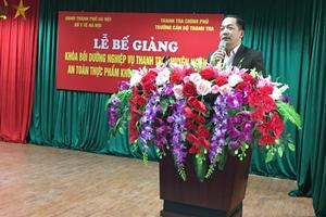 Gần 400 học viên hoàn thành khóa nghiệp vụ thanh tra chuyên ngành ATTP