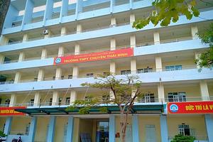 Thái Bình: Cảnh cáo, điều chuyển công tác thầy giáo "gạ tình" nữ sinh lớp 10