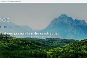 Website của chùa Ba Vàng bị dừng hoạt động 