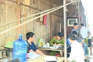 Xử phạt công ty khai thác cát vi phạm
