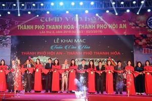 Tuần lễ văn hóa TP Thanh Hóa - TP Hội An lần thứ 3