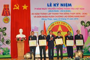 Ngành Thanh tra tỉnh Đồng Tháp: Góp phần quan trọng vào sự phát triển vùng đất Sen Hồng