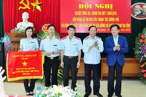 Thanh tra tỉnh Hưng Yên: Xứng đáng với Cờ thi đua của Thanh tra Chính phủ