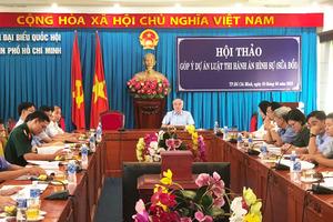 Cần có quy định riêng về chế độ quản lý người tha tù trước thời hạn có điều kiện