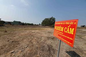 Công khai các dự án có vi phạm về đất đai, không đủ điều kiện chuyển nhượng