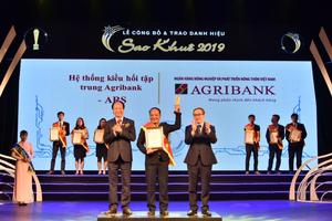 Agribank được vinh danh tại 02 hạng mục Giải thưởng Sao Khuê 2019”