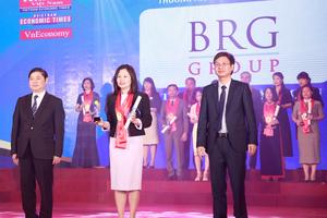 Tập đoàn BRG giành giải thưởng Thương hiệu mạnh Việt Nam 2018