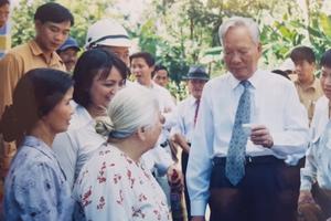 Nhớ lời dặn dò thân tình của nguyên Chủ tịch nước Lê Đức Anh