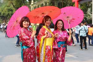 Lễ hội hoa anh đào Hà Nội - Bữa tiệc văn hóa đặc sắc