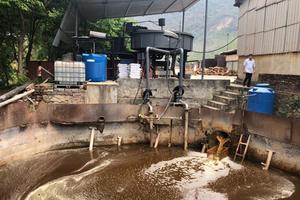 Bắt quả tang Công ty Hapaco Đông Bắc xả thải trực tiếp ra môi trường