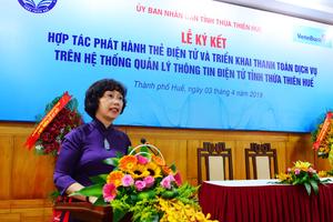 Đơn vị đầu tiên trên cả nước triển khai giải pháp thanh toán tích hợp với Thẻ điện tử công chức