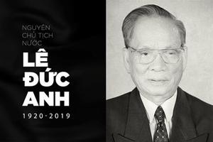 Tổng Bí thư, Chủ tịch nước Nguyễn Phú Trọng làm Trưởng ban Lễ tang Đại tướng Lê Đức Anh
