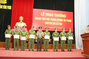 Phá chuyên án ma túy lớn nhất trên địa bàn tỉnh Vĩnh Phúc