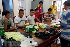 Bắt giữ vụ vận chuyển 26,6kg ma túy từ Campuchia về Việt Nam