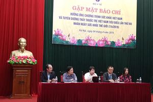 Chung tay thực hiện các hành động thiết thực cho sức khỏe của chính mình