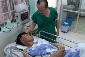 Cấp cứu thành công bệnh nhân bị mũi cá kiếm đâm thấu phổi