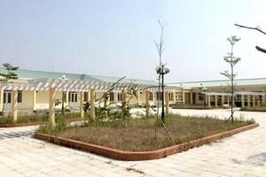 Trường mầm non hơn 6 tỷ đồng xây xong rồi bỏ hoang